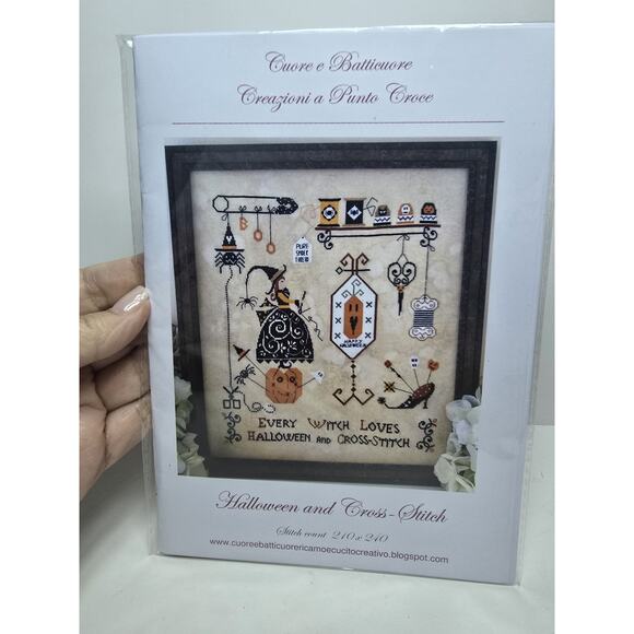Cuore e Batticuore cross stitch Chart Halloween and cross stitch English - Picture 1 of 2